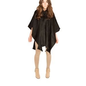 Pokoloko Alpaca Cowl-Neck Poncho